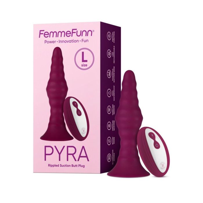 Plug Anal FemmeFunn Pyra Fucsia 6 Plug Anal FemmeFunn Pyra Fucsia 6