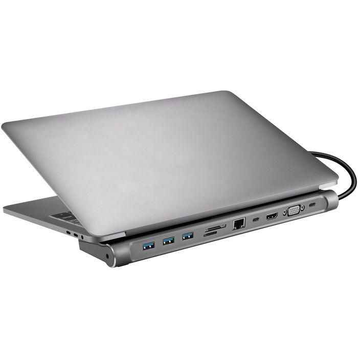 Sandberg USB-C 10-in-1 Docking Station 1 Sandberg USB-C 10-in-1 Docking Station 1