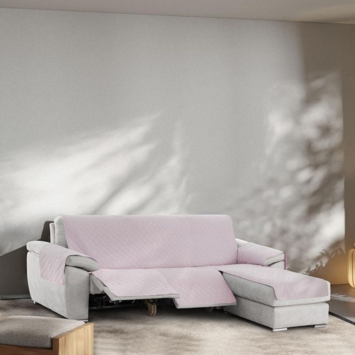 Funda para chaise longue de brazo corto derecho Eysa MONTBLANC Rosa 100 x 110 x 240 cm 5