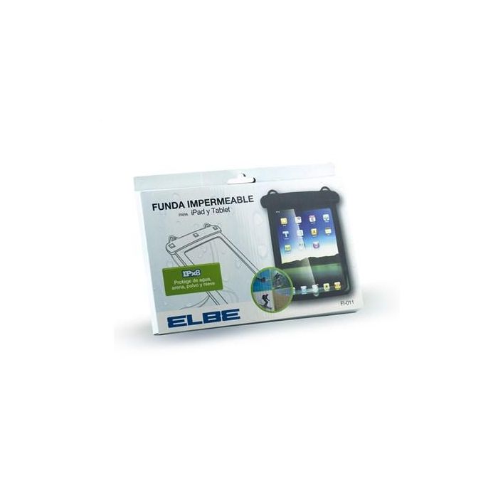 Elbe FI-011 Funda Impermeable IPX8 para Tablets Hasta 10,1'' 2