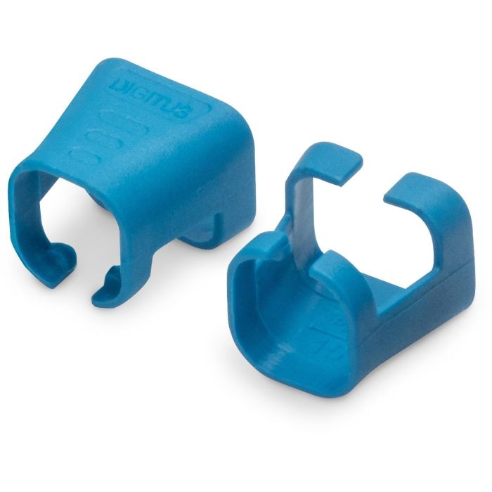 DIGITUS Farbclips für Patchkabel RJ45 100 Stück blau 3 DIGITUS Farbclips für Patchkabel RJ45 100 Stück blau 3