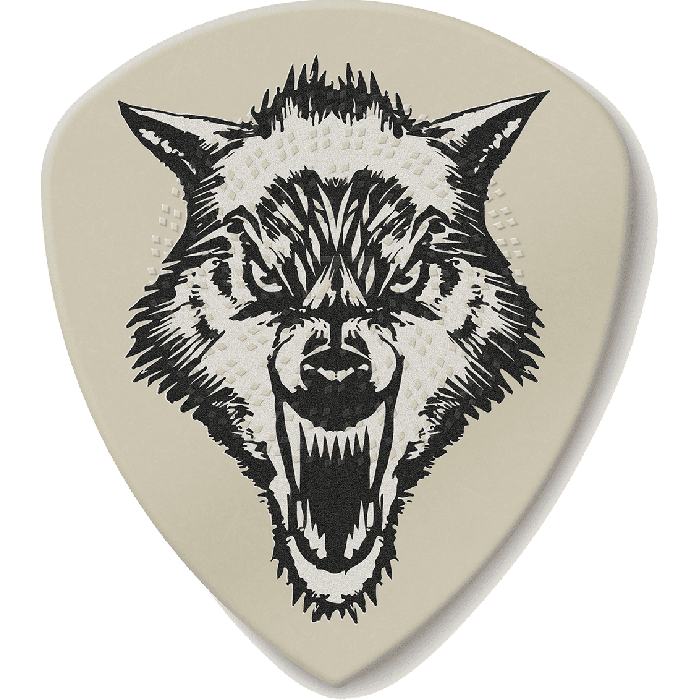Dunlop Púas Signature Hetfield'sWhite Fang - Pack 24 Unidades, 0,73 Mm 1