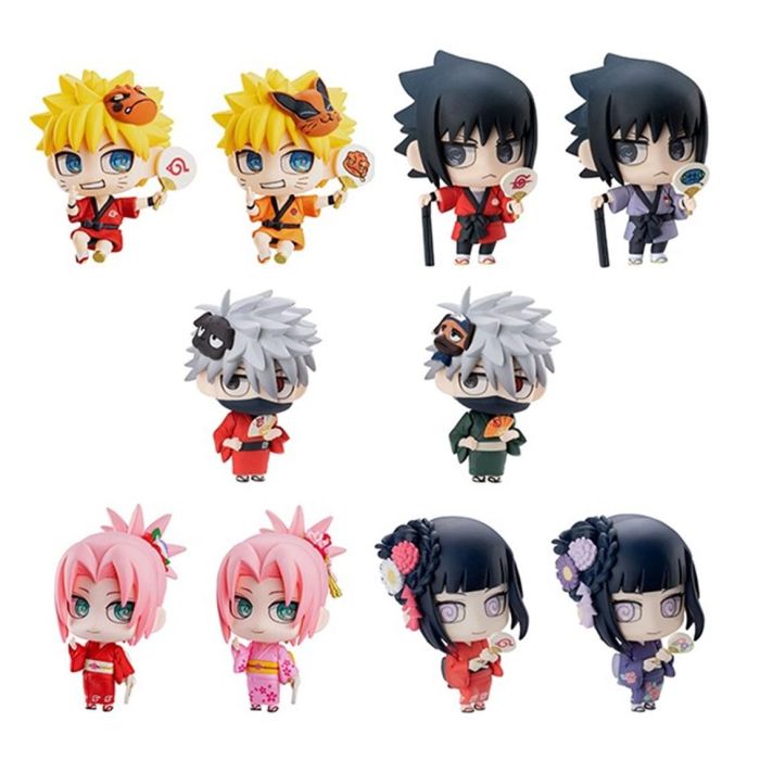 Set Figuras Megahouse Naruto Shippuden Petit Set Figuras Megahouse Naruto Shippuden Petit