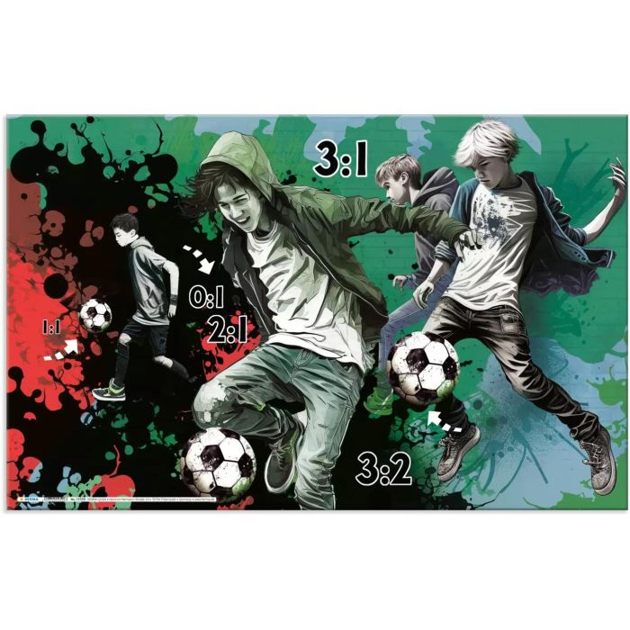 HERMA Schreibunterlage Karton Street Soccer 55x35 3Stk 2