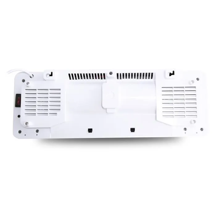 Warm Tech Calefactor Eléctrico de Pared WAR1692863109781 Cerámico Blanco 2000W Hasta 50m3 240V 2