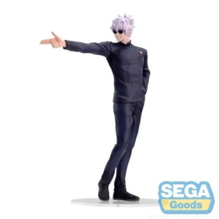 Sega Figura Colección Satoru Gojo Jujutsu Kaisen Luminasta 20cm con Base de Exposición Oficial para Fans del Anime y Manga Sega Figura Colección Satoru Gojo Jujutsu Kaisen Luminasta 20cm con Base de Exposición Oficial para Fans del Anime y Manga