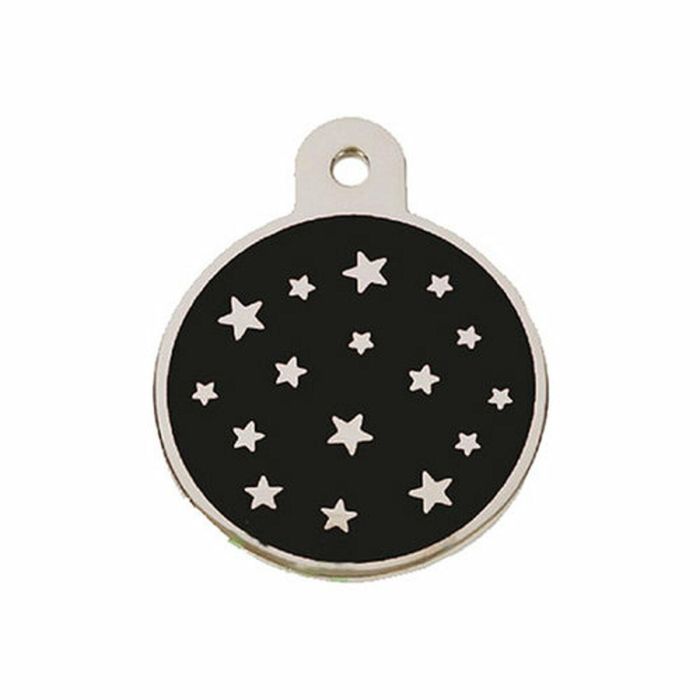Placa identificativa para collar Imarc PetScribe Passion Negro Plata 1 Placa identificativa para collar Imarc PetScribe Passion Negro Plata 1