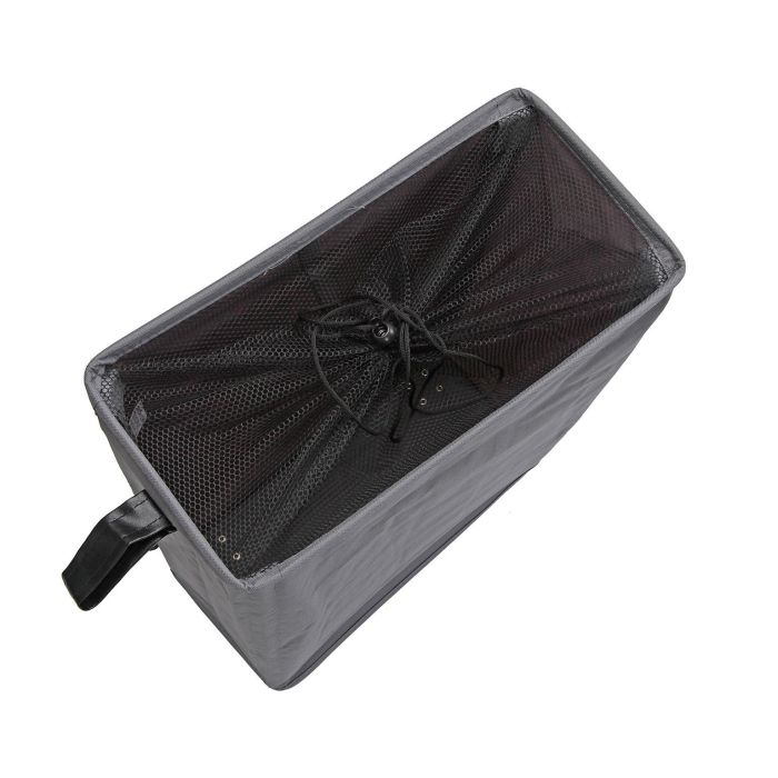 Cesto De Ropa Gris Alargado Con Asa Y Malla Versa 19X58CM (2 Unidades) 1 Cesto De Ropa Gris Alargado Con Asa Y Malla Versa 19X58CM (2 Unidades) 1