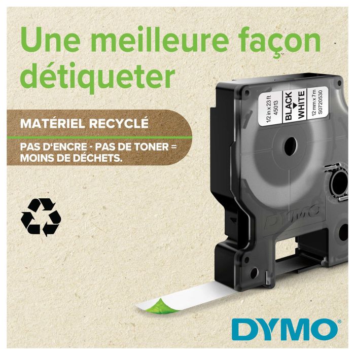 Dymo D1 Standard 12mm12mm x 7m 15