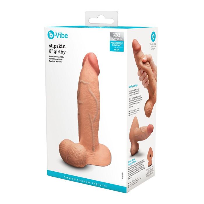 Consolador Realista B-Vibe Silicona Ø 6,4-10,2 cm (17,5 cm) 1 Consolador Realista B-Vibe Silicona Ø 6,4-10,2 cm (17,5 cm) 1