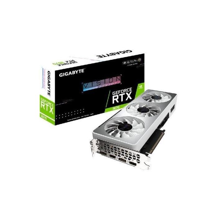 Tarjeta Gráfica Gigabyte GeForce RTX 3070 VISION OC 8G/ 8GB GDDR6 Tarjeta Gráfica Gigabyte GeForce RTX 3070 VISION OC 8G/ 8GB GDDR6