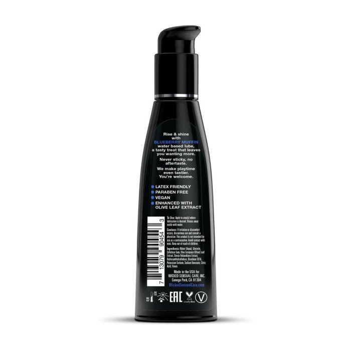 Lubricante Wicked Sensual Care Arándano 120 ml 5