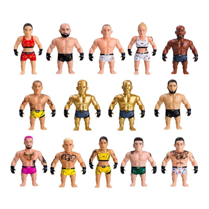 Bizak Figura de Acción Articulada UFC Coleccionable con Punching Bag y Set de Lucha Completo - Juguete para Niños de 3+ Años - 7.5 cm 5 Bizak Figura de Acción Articulada UFC Coleccionable con Punching Bag y Set de Lucha Completo - Juguete para Niños de 3+ Años - 7.5 cm 5