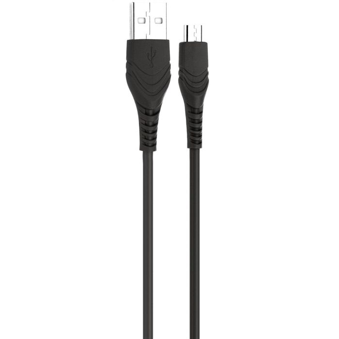 Elbe CA-1105 Cable USB a Micro USB 1.5 Metros Negro - Carga y Sincronización 1 Elbe CA-1105 Cable USB a Micro USB 1.5 Metros Negro - Carga y Sincronización 1