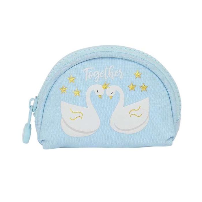 Monedero Glow Lab Cisnes Azul 9.5 x 7 x 3 cm Monedero Glow Lab Cisnes Azul 9.5 x 7 x 3 cm