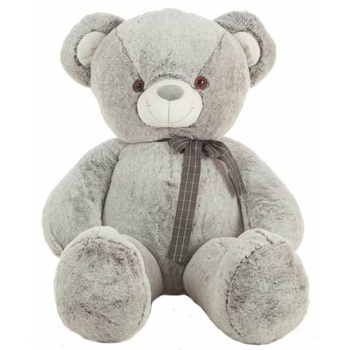 Oso suavi 2 colores gris/rosa 115 cm 1