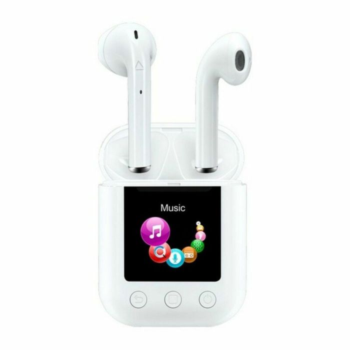 Auriculares Denver Electronics TWM-850 8 GB 700 mAh Blanco Auriculares Denver Electronics TWM-850 8 GB 700 mAh Blanco