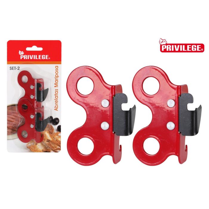 Set de 2 Abrelatas Mariposa Privilege (24 Cajas) Set de 2 Abrelatas Mariposa Privilege (24 Cajas)