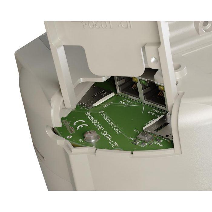 MikroTik 650 MHz, RouterOS v7, 64 MB, 16 MB, PoE-IN, 22W, 5 W, 802.3af/at, 12-57 V, 2 x Micro SIM 2 MikroTik 650 MHz, RouterOS v7, 64 MB, 16 MB, PoE-IN, 22W, 5 W, 802.3af/at, 12-57 V, 2 x Micro SIM 2