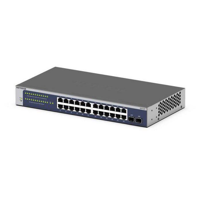 Netgear GS724T Smart Cloud Switch Gigabit Ethernet de 24 Puertos con 2 SFP Dedicados, Gestión Remota Insight Cloud 1 Netgear GS724T Smart Cloud Switch Gigabit Ethernet de 24 Puertos con 2 SFP Dedicados, Gestión Remota Insight Cloud 1