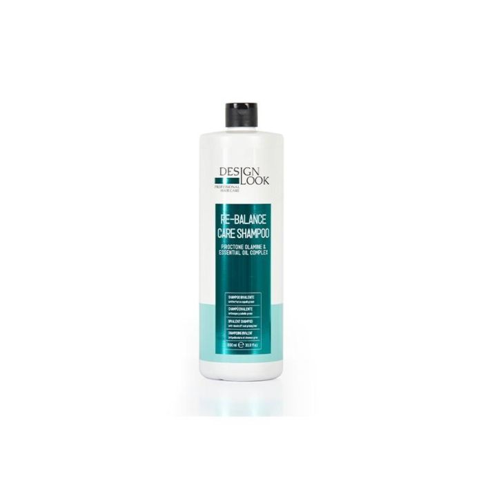 Champú Bivalente Anticaspa y Antigraso Re-Balance Care 1000ml - Design Look, para cabellos grasos y con caspa Champú Bivalente Anticaspa y Antigraso Re-Balance Care 1000ml - Design Look, para cabellos grasos y con caspa