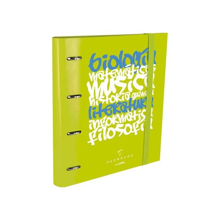 Carpebloc Uniclase Carton Forrado A4 4 An.Mixtas 35Mm Con Rec.100 Hj. Verde Claro (Set de 2)