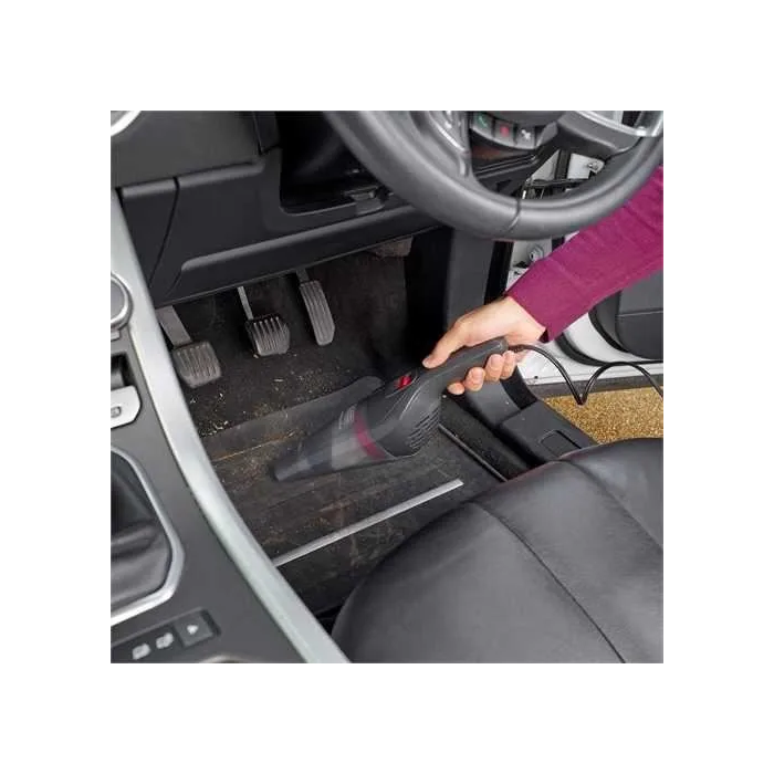 Black+Decker NVB-12-AV Recogetodo Automóvil Aspirador de Mano 12V con Adaptador para Mechero y Cable de 5m para Coche 3