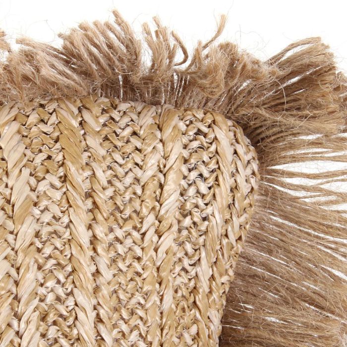 Home Deco Factory Cojín Rafia Natural Mirage Poliéster 40x40 cm 5