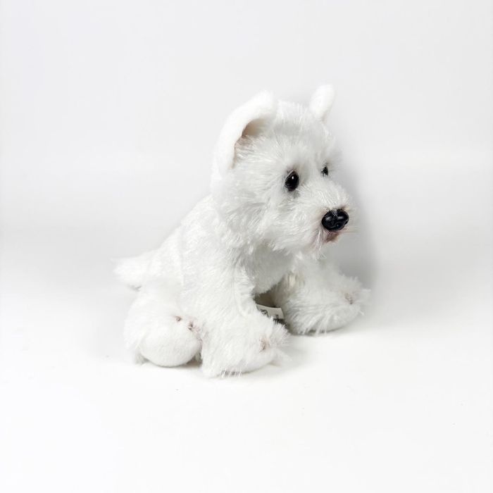 Peluche Westie Terrier Blanco Sentado 12Cm 939D00260 Bocalan 1