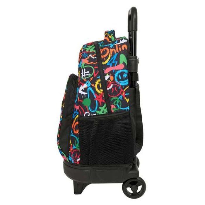 Mochila Escolar con Ruedas Safta Colors 33 x 45 x 22 cm Grafiti 1 Mochila Escolar con Ruedas Safta Colors 33 x 45 x 22 cm Grafiti 1