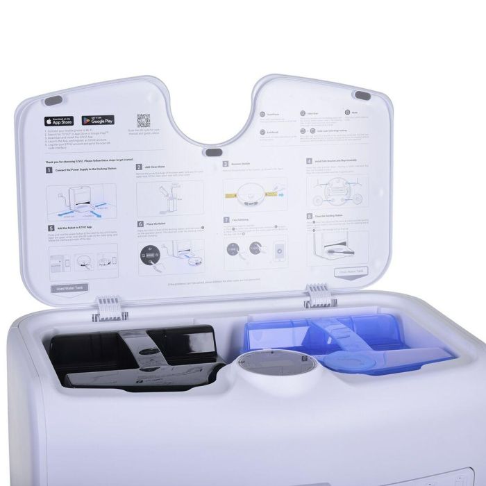 EZVIZ EZV1692798895779 Aspiradora Robot RS2 con Base Multifunción Lavado, Secado, Limpieza y Recarga Automática 4000 Pa 2 EZVIZ EZV1692798895779 Aspiradora Robot RS2 con Base Multifunción Lavado, Secado, Limpieza y Recarga Automática 4000 Pa 2