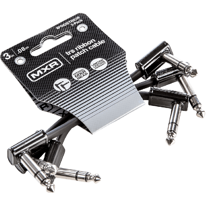 Cable Mxr® Ribbon Patch Trs 8 Cm - Pack De 3 1 Cable Mxr® Ribbon Patch Trs 8 Cm - Pack De 3 1