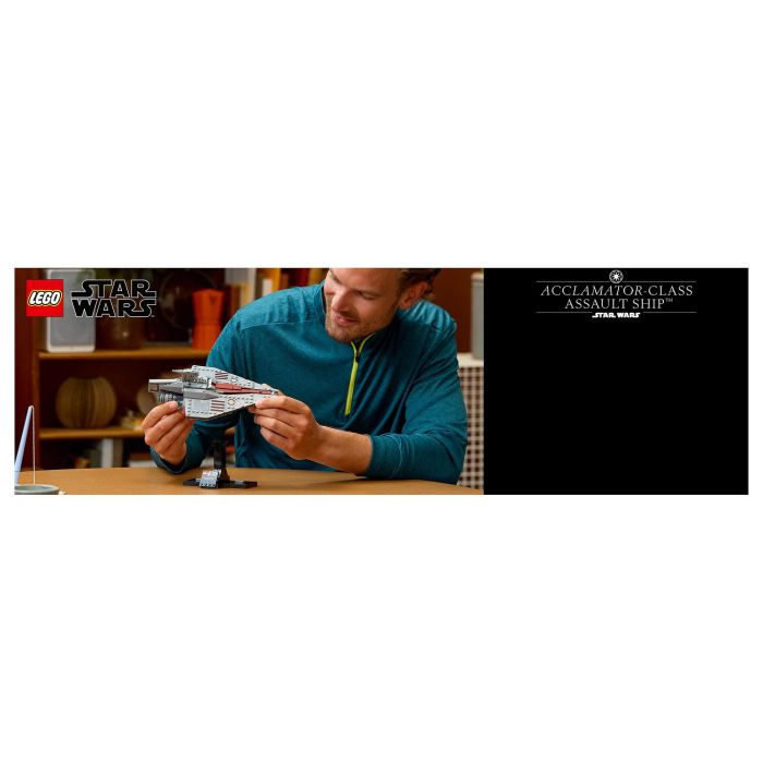LEGO Star Wars Nave de Asalto Clase Acclamator 75404 450 Piezas 22 LEGO Star Wars Nave de Asalto Clase Acclamator 75404 450 Piezas 22