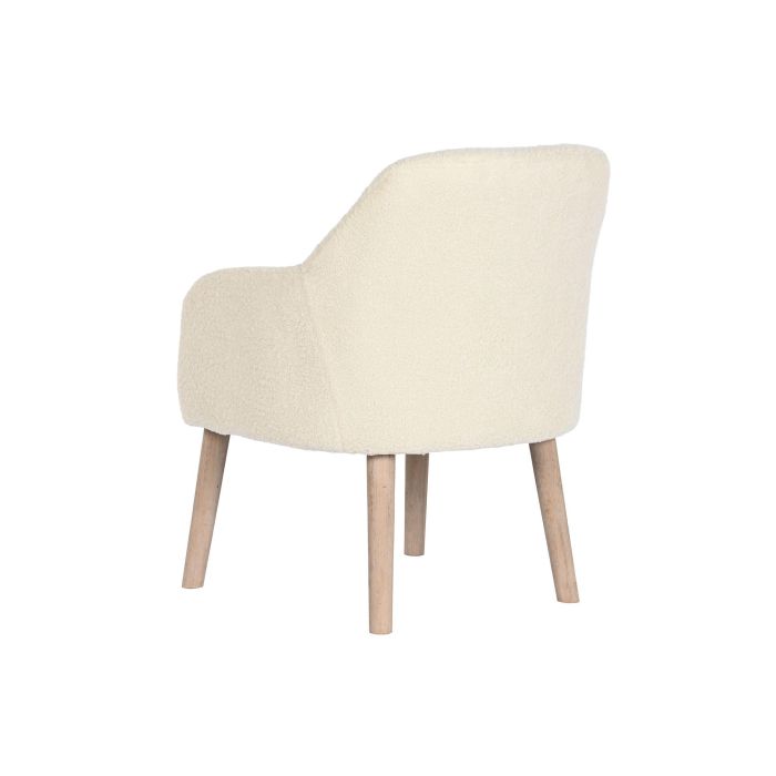 Butaca Moderno DKD Home Decor Blanco Natural 68 x 78 x 61 cm (2 Unidades) 6 Butaca Moderno DKD Home Decor Blanco Natural 68 x 78 x 61 cm (2 Unidades) 6
