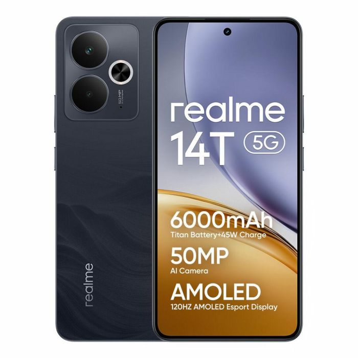 Smartphone Realme 6,67" 8 GB RAM 256 GB Negro 6