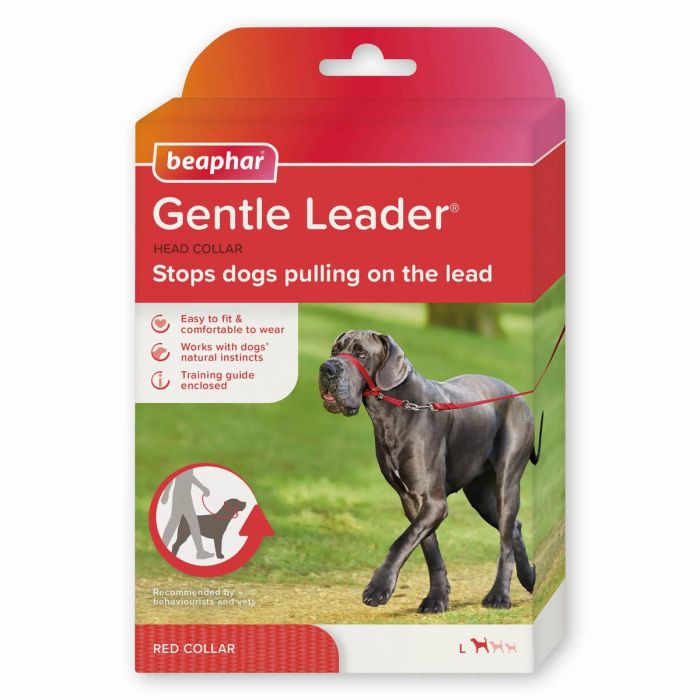 Beaphar Gentle Leader Talla L Rojo