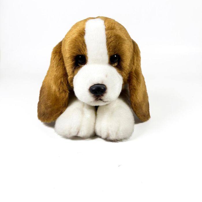 Peluche Basset Hound Tumbado 25Cm 939D00298 Bocalan 2 Peluche Basset Hound Tumbado 25Cm 939D00298 Bocalan 2