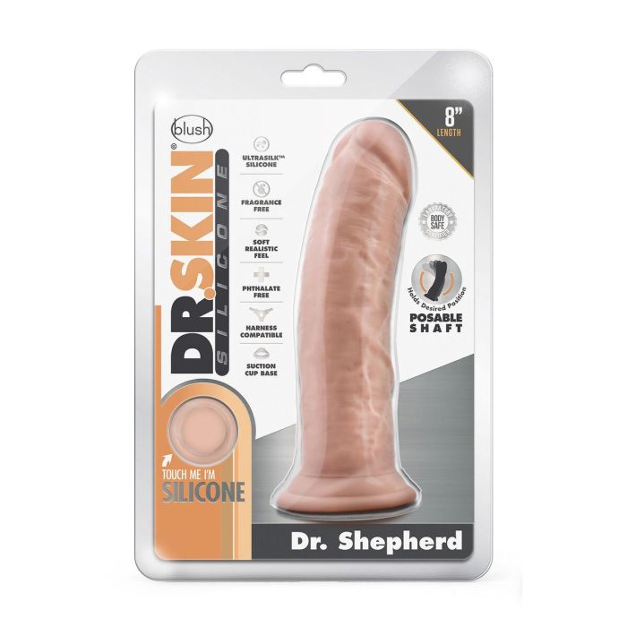 Consolador Realista Blush Dr Skin Silicona Ø 5 cm (19 cm) 3 Consolador Realista Blush Dr Skin Silicona Ø 5 cm (19 cm) 3