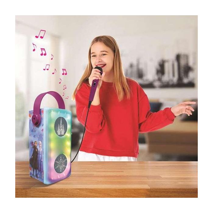 Lexibook Altavoz Bluetooth con Micrófono Frozen para Niños de 3+ Años 30 Lexibook Altavoz Bluetooth con Micrófono Frozen para Niños de 3+ Años 30