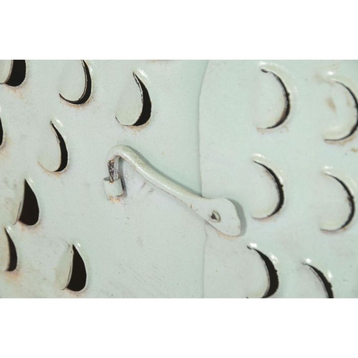 DKD Home Decor Metal fishes 2c24 Pez Portavela Decoracion Hogar Azul Celeste Metal 108 x 80 x 16 cm 5