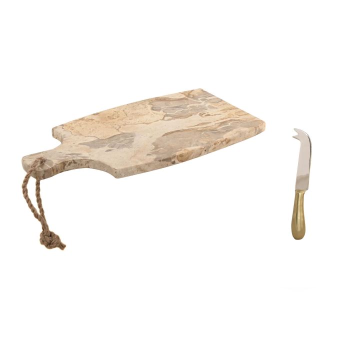 Tabla Cortar Moderno DKD Home Decor Beige Dorado 38 x 1.5 x 20 cm Set de 2 1 Tabla Cortar Moderno DKD Home Decor Beige Dorado 38 x 1.5 x 20 cm Set de 2 1