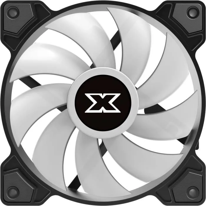 Xigmatek X20F (FRGB) - Ventilador FRGB de 120mm para Caja de PC, 1000 RPM, 40.06CFM