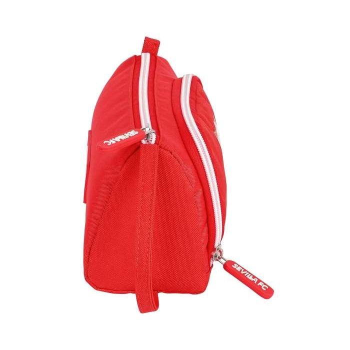 Estuche Escolar Sevilla Fútbol Club Rojo 20 x 11 x 8.5 cm 4 Estuche Escolar Sevilla Fútbol Club Rojo 20 x 11 x 8.5 cm 4