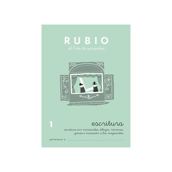 Cuaderno Rubio A5 Escritura Nº 1 (+5 Años) (Set de 10)