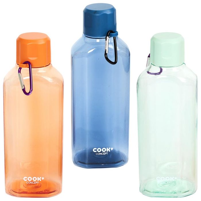 Cook Concept Botella con Mosquetón 700 ml Take Away Libre de BPA 2
