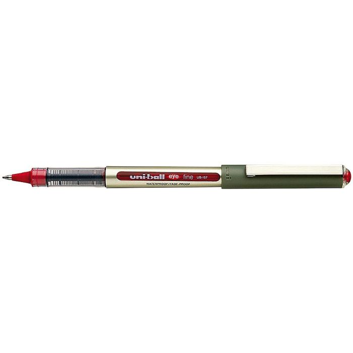 Uniball Rollerball Eye Fine Ub-157 0.7 mm Rojo Caja 12 Ud 1