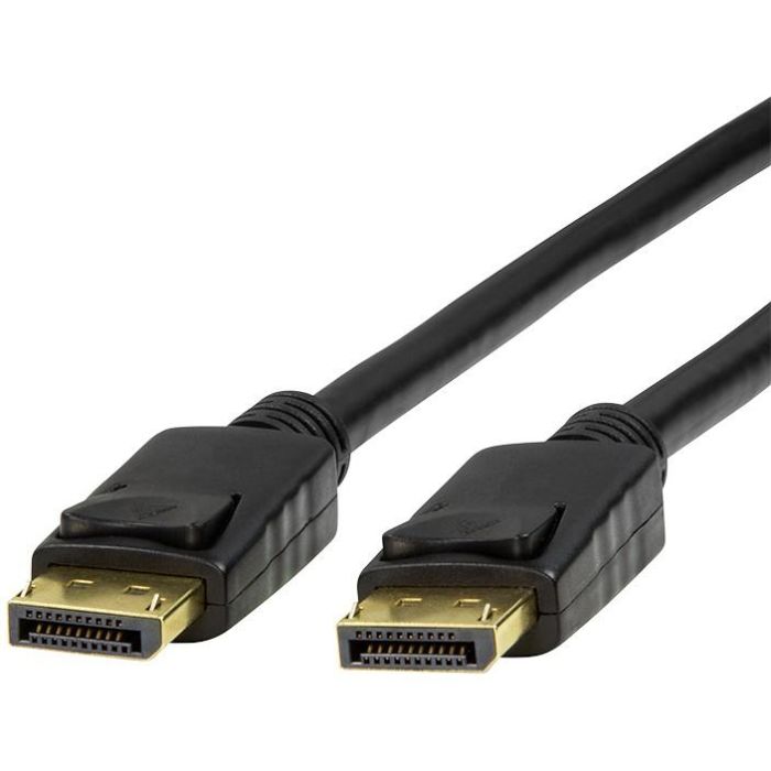 LogiLink CV0119 Cable DisplayPort 1.4 DP a DP Macho/Macho 8K/60Hz Negro 1m 1 LogiLink CV0119 Cable DisplayPort 1.4 DP a DP Macho/Macho 8K/60Hz Negro 1m 1