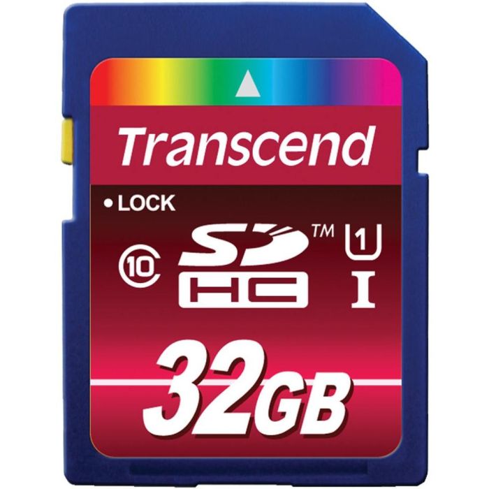 Transcend Tarjeta SDHC UHS-I 600x 32GB Clase 10 U1 Velocidad 90 MB/s