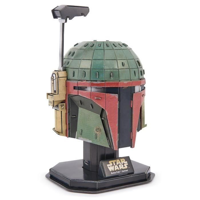 CASCO SPIN MASTER BOBA FETT Star Wars 4D Construir 1 CASCO SPIN MASTER BOBA FETT Star Wars 4D Construir 1