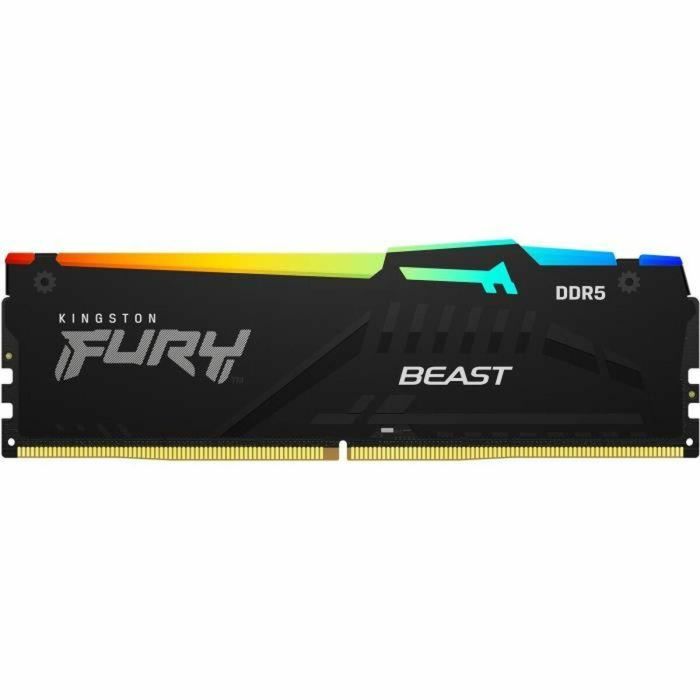 Kingston KF560C30BBEAK2-32 Memoria RAM FURY Beast RGB 32GB (2x16GB) DDR5 6000MHz CL30 1.4V EXPO/XMP DIMM 14